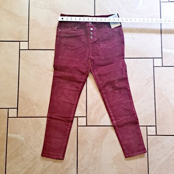 STRETCH LOW RISE SKINNY GIRLS JEAN SIZE 12 PLUS - Picture 11 of 12